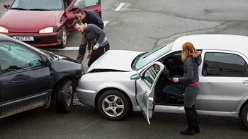 collision entre voitures